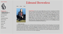 Desktop Screenshot of edmundbrownless.de